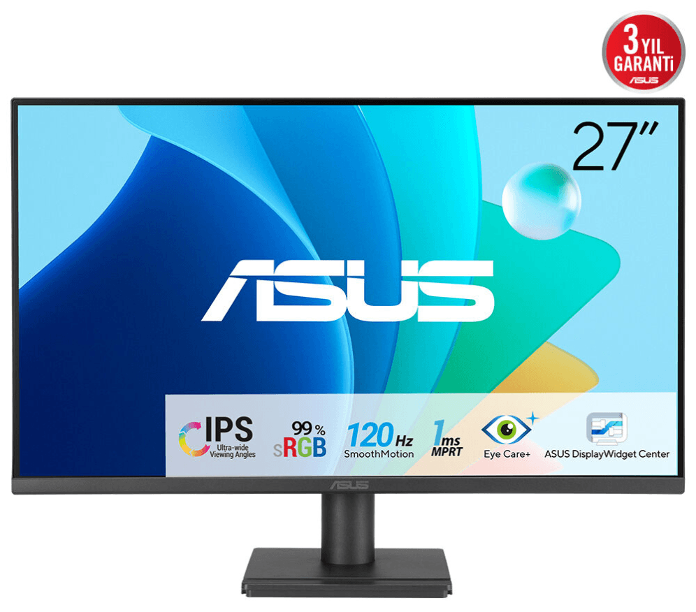 ASUS VA279HG pantalla para PC 68,6 cm (27") 1920 x 1080 Pixeles Full HD LCD Negro