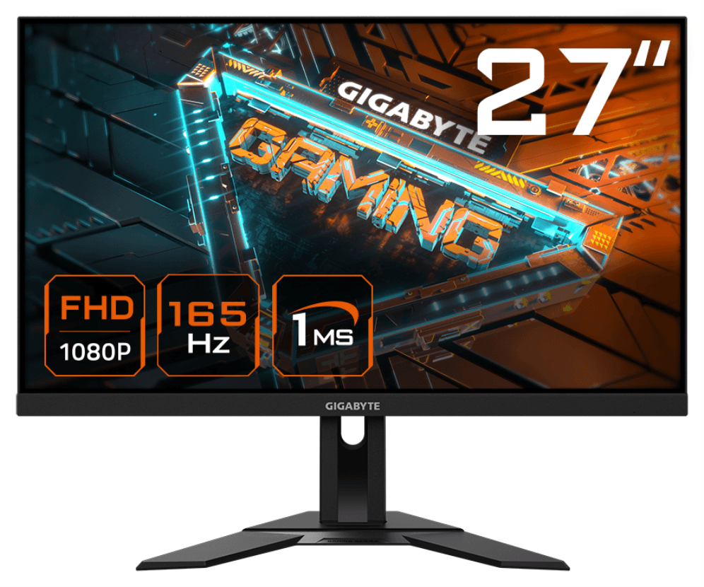 GIGABYTE G27F 2 pantalla para PC 68,6 cm (27") 1920 x 1080 Pixeles Full HD LED Negro