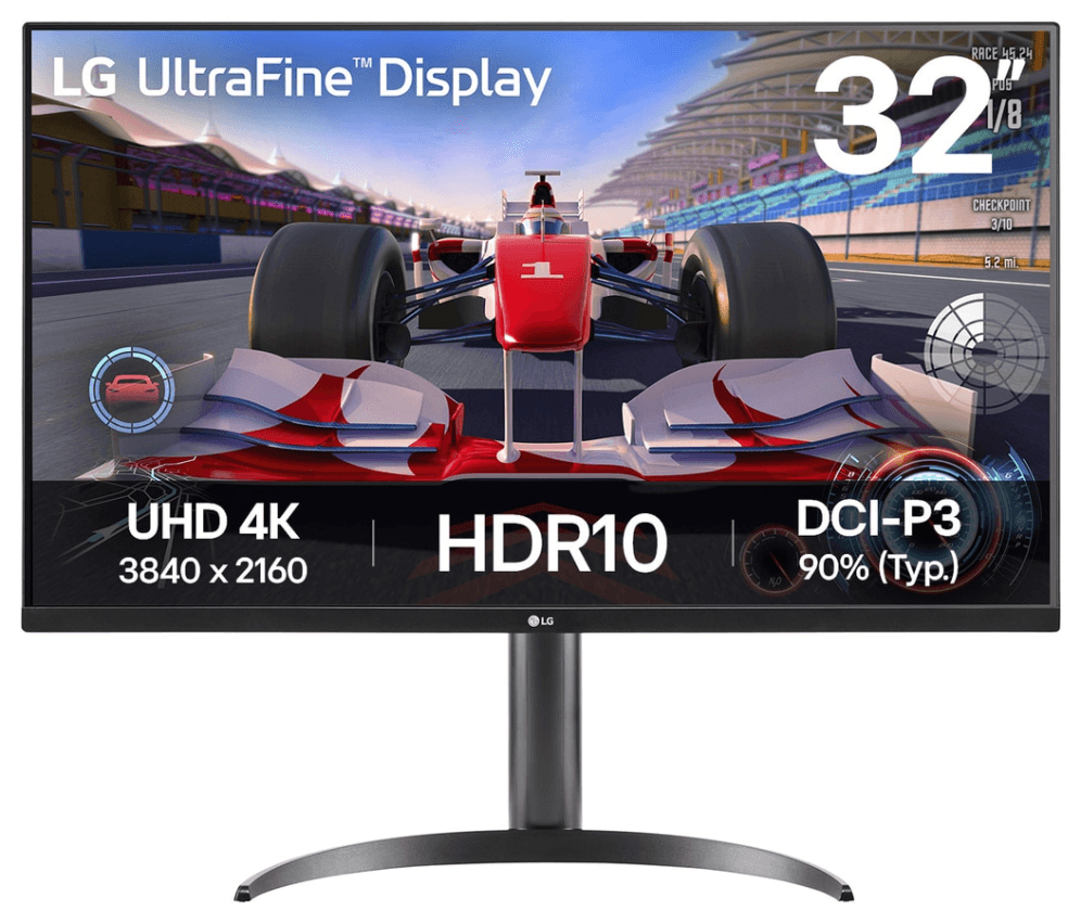 LG 32UR550K-B pantalla para PC 80 cm (31.5") 3840 x 2160 Pixeles 4K Ultra HD Negro