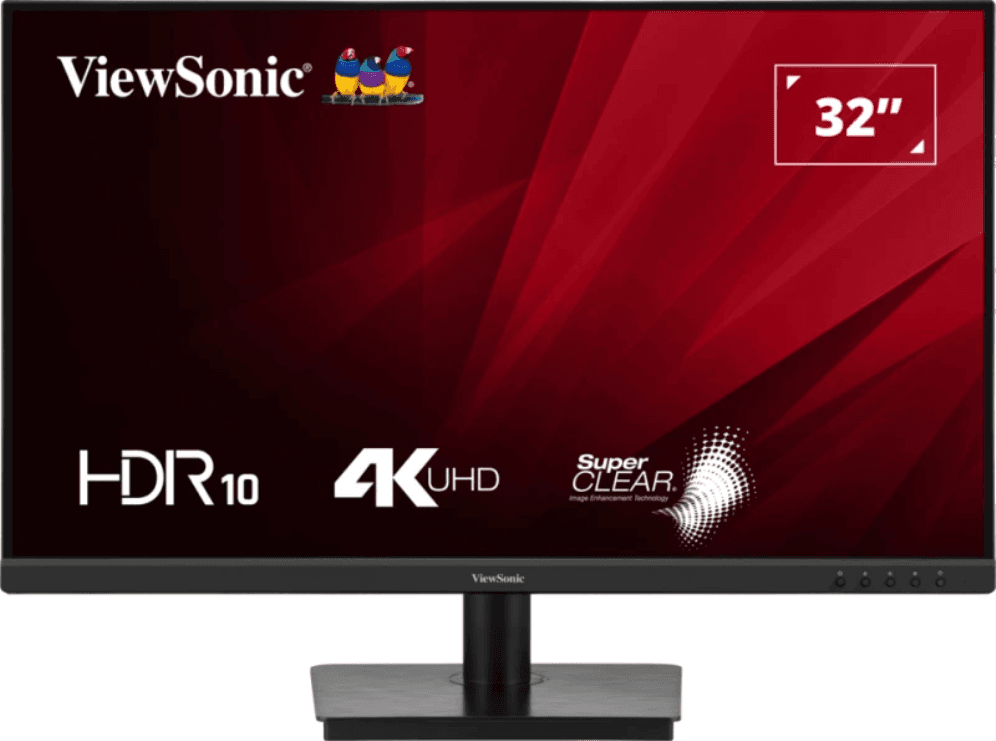 Viewsonic VA VS19992 pantalla para PC 81,3 cm (32") 3840 x 2160 Pixeles 4K Ultra HD LED Negro
