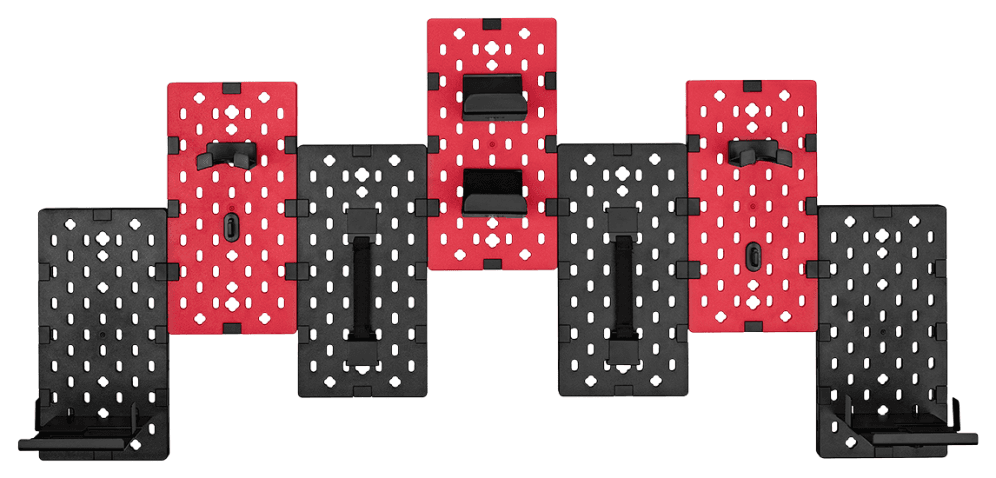 DRIFT DRWALLHACK organizador para colgar Negro, Rojo