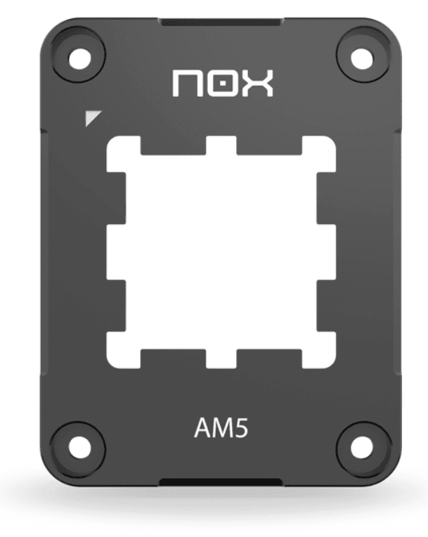 NOX NXHUMMERSHIELDAMD kit de montaje Negro Acero