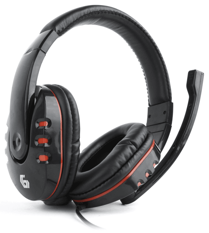 Gembird GHS-402 auricular y casco Auriculares Alámbrico Diadema Juego Negro