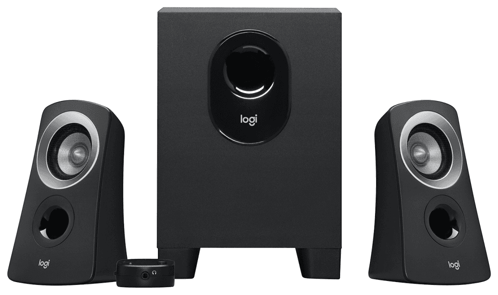Logitech 980-000413 conjunto de altavoces 25 W PC/ordenador portátil Negro 2.1 canales 5 W