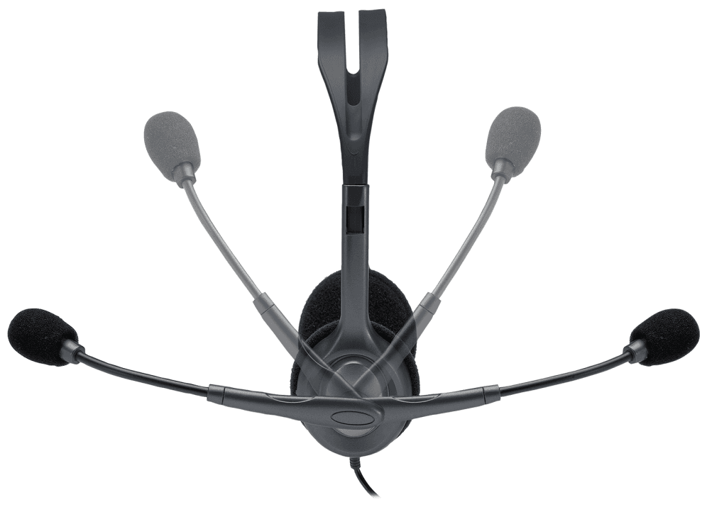 Logitech 981-000593 auricular y casco Auriculares Alámbrico Diadema Oficina/Centro de llamadas Negro