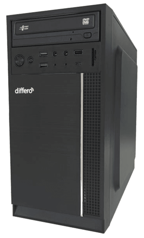 differo V15 I3 12100 8GB SSD 500 NVME DVD HPA3