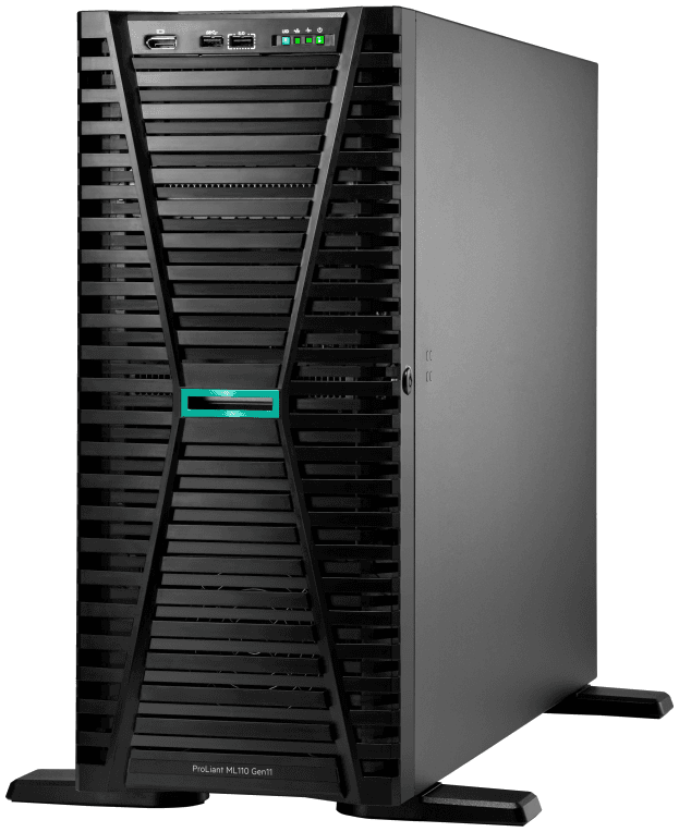HPE ProLiant ML110 Gen11 5416S 2.0GHz 16-core 1P 32GB-R VROC 8SFF 1000W RPS Server
