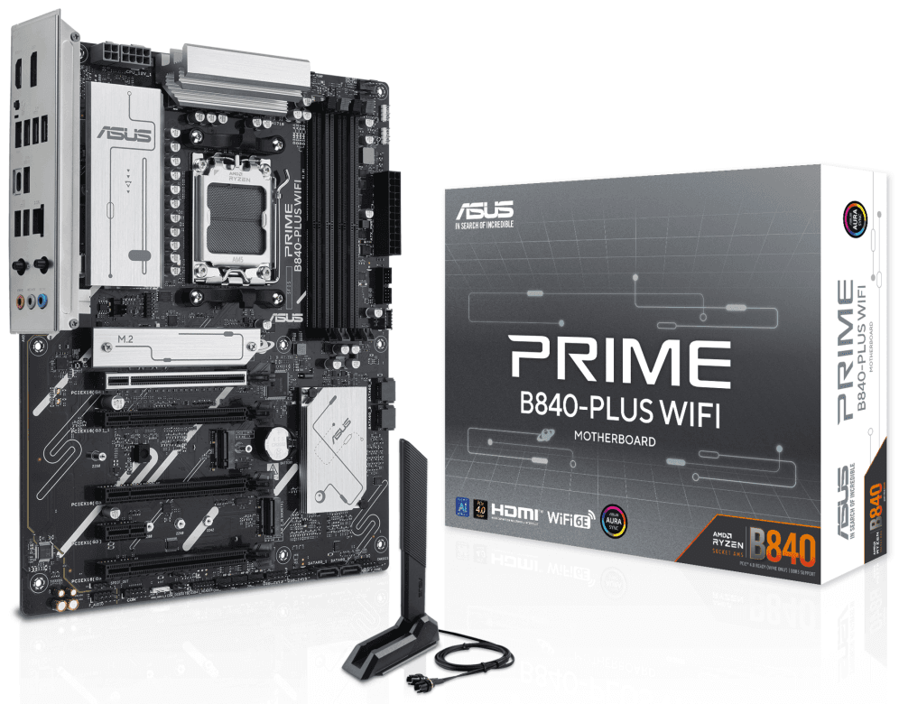 ASUS PRIME B840-PLUS WIFI AMD B840 Zócalo AM5 ATX