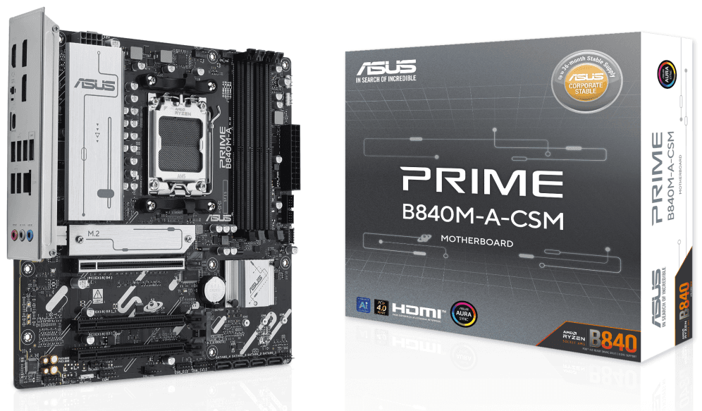 ASUS PRIME B840M-A-CSM AMD B840 Zócalo AM5 micro ATX