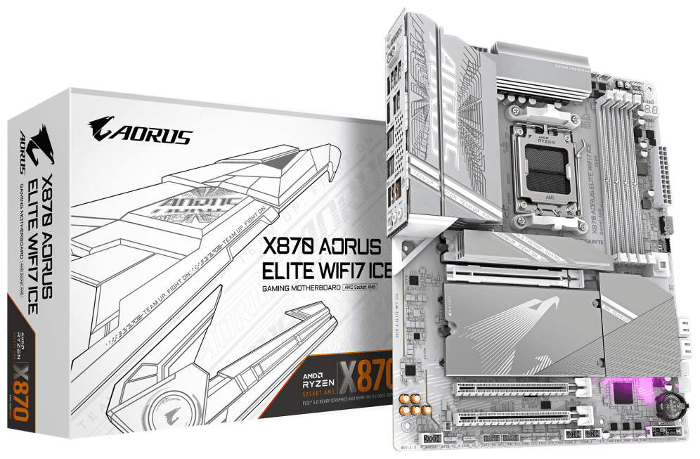 GIGABYTE X870 AORUS ELITE WIFI7 ICE Placa Base