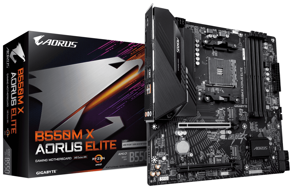 GIGABYTE B550M X AORUS ELITE Placa Base