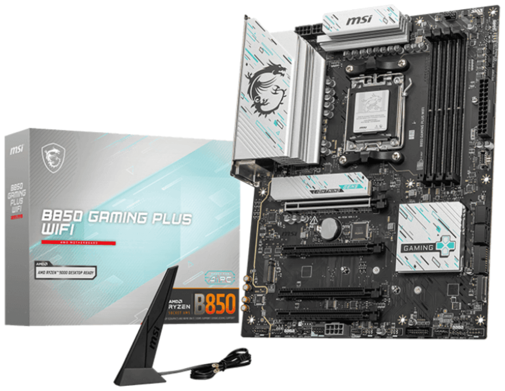 MSI B850 GAMING PLUS WIFI placa base AMD B850 Zócalo AM5 ATX