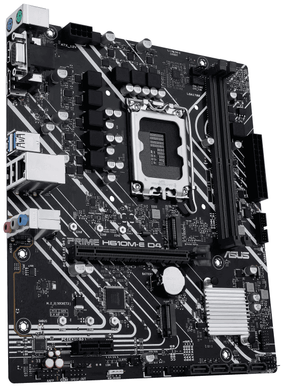 ASUS PRIME H610M-E D4-CSM Intel H610 LGA 1700 micro ATX