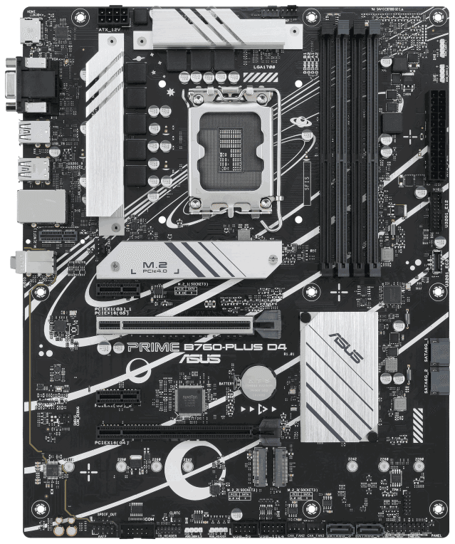 ASUS PRIME B760-PLUS D4 Intel B760 LGA 1700 ATX