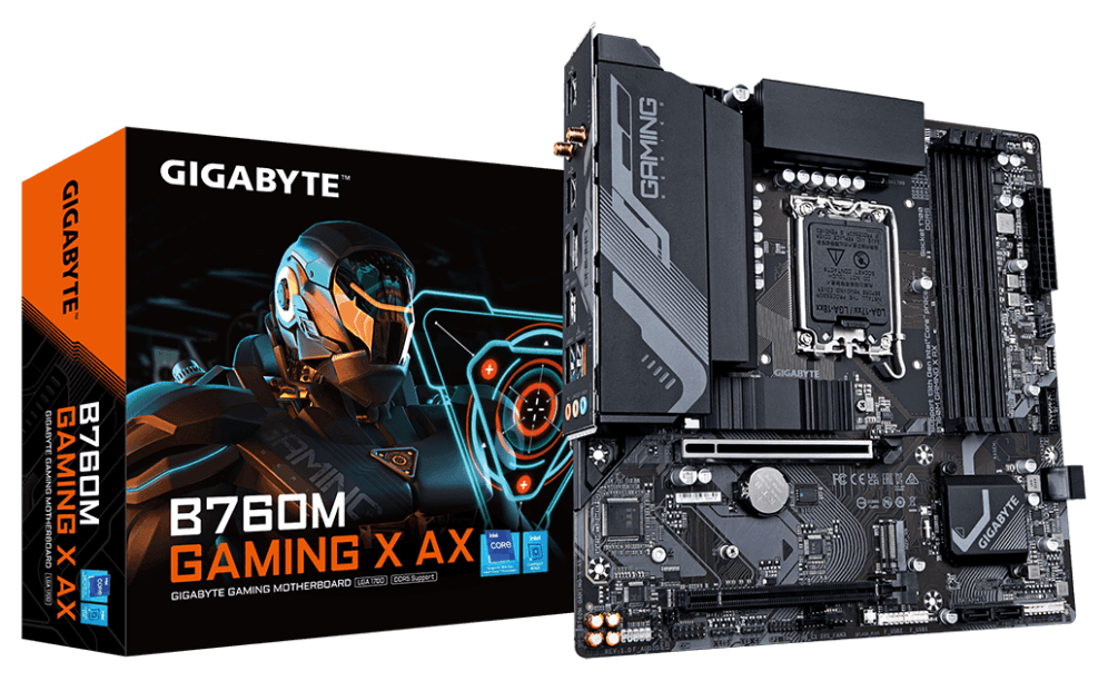 GIGABYTE B760M Gaming X AX Intel B760 Express LGA 1700 micro ATX