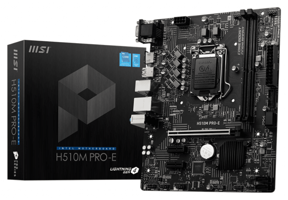 MSI H510M PRO-E placa base Intel H510 LGA 1200 (Socket H5) micro ATX