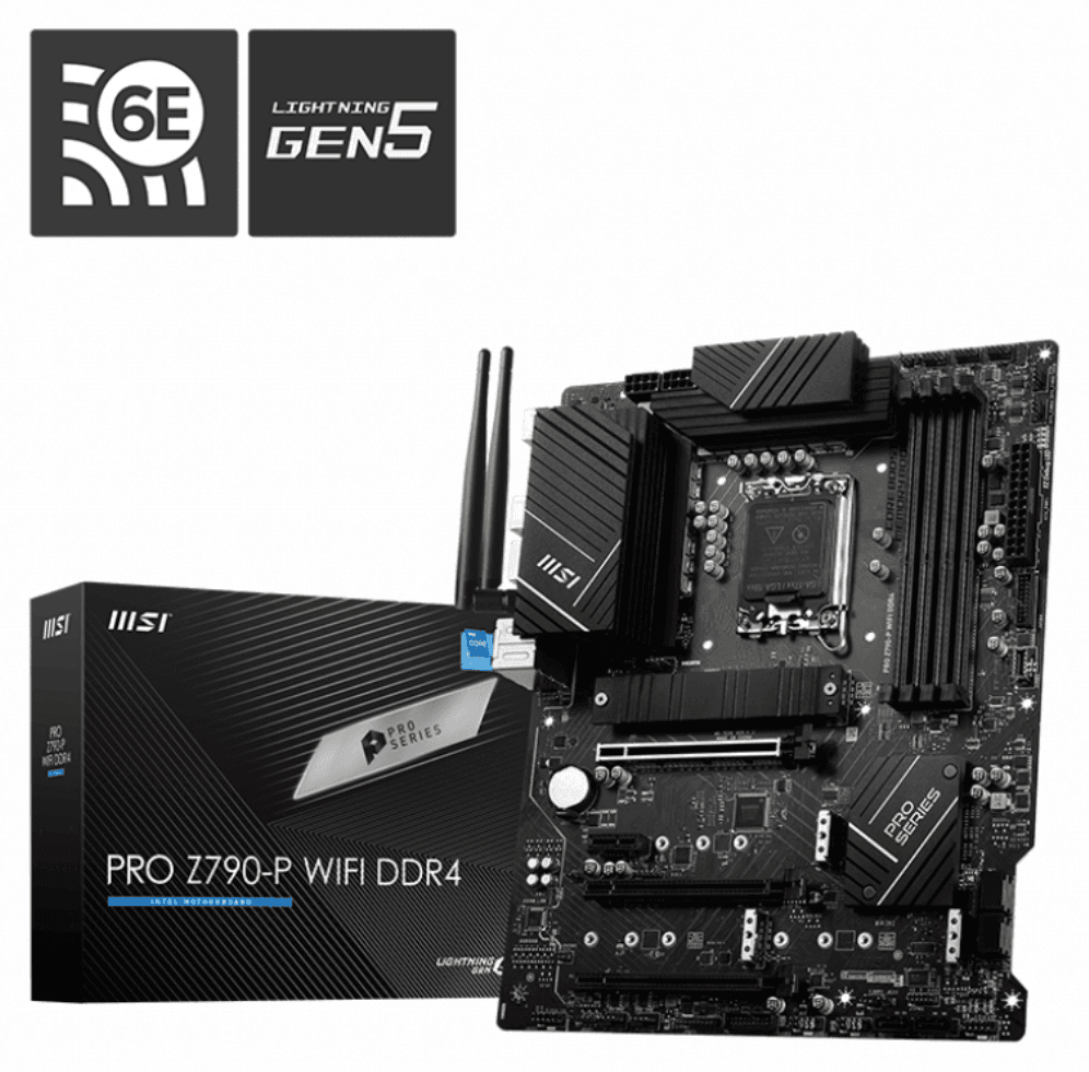 MSI PRO Z790-P WIFI DDR4 placa base Intel Z790 LGA 1700 ATX
