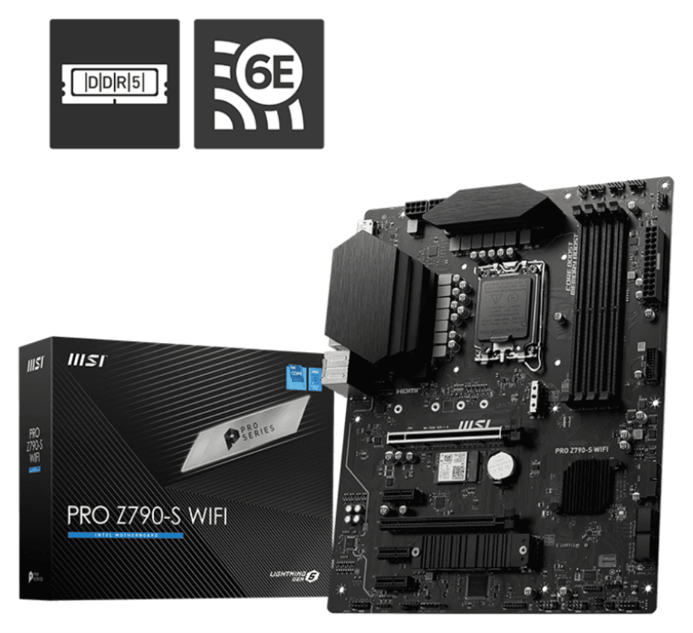 MSI PRO Z790-S WIFI placa base Intel Z790 LGA 1700 ATX