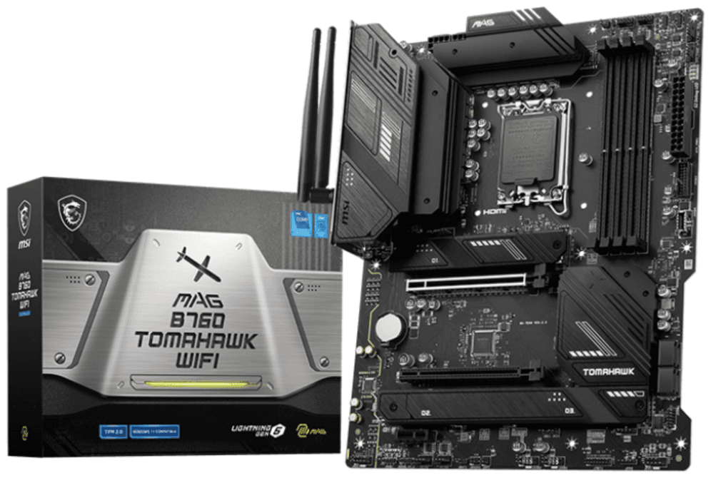 MSI MAG B760 TOMAHAWK WIFI placa base LGA 1700 ATX