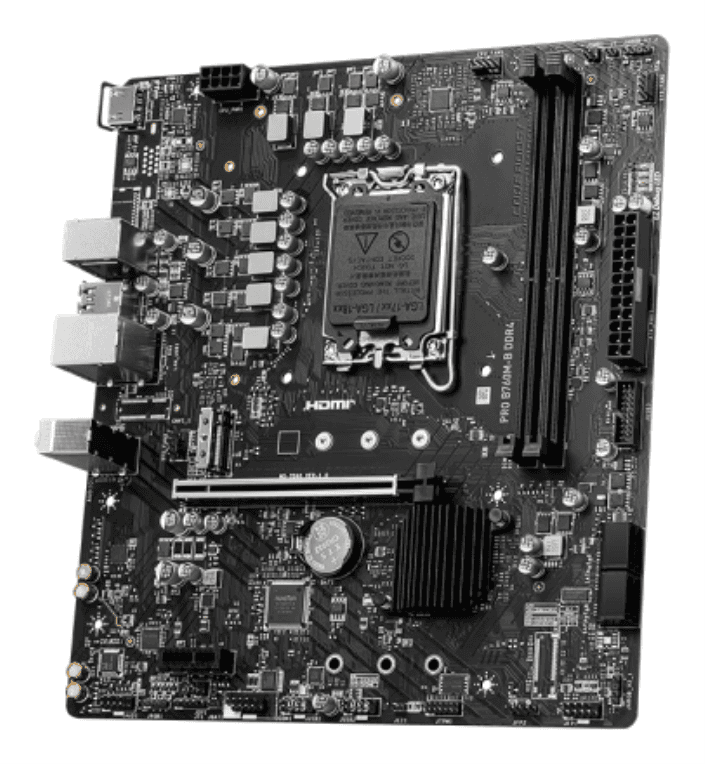 MSI PRO B760M-B DDR4 placa base Intel B760 LGA 1700 micro ATX