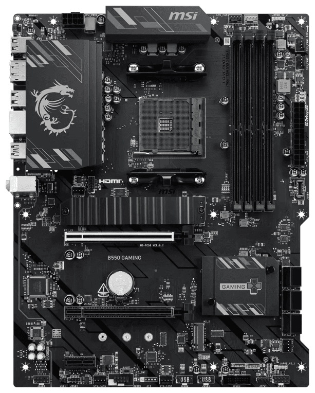 MSI B550 GAMING placa base AMD B550 Zócalo AM4 ATX