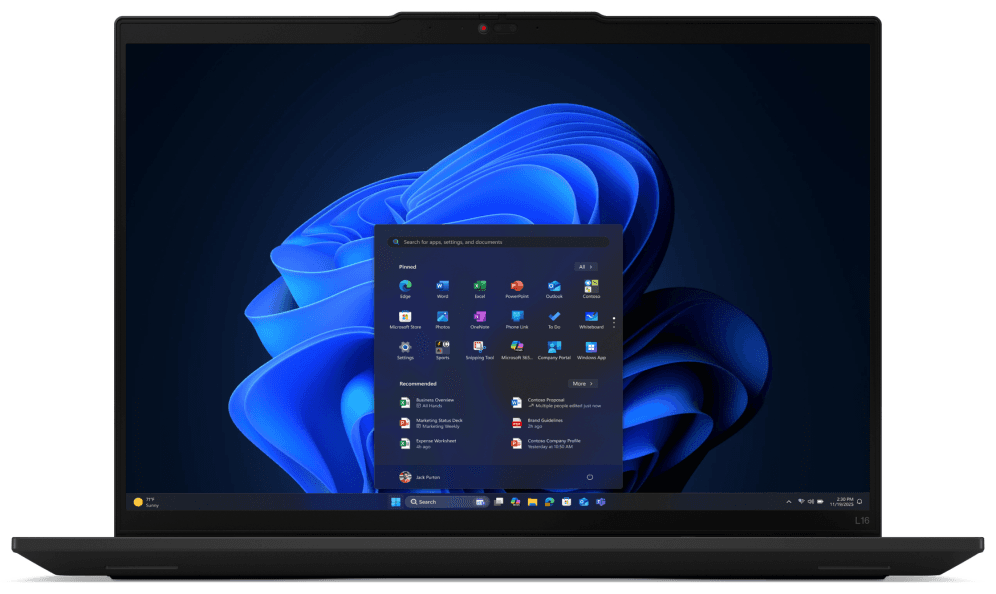 Lenovo ThinkPad L16 Gen 2 (Intel) Intel Core Ultra 5 225U Portátil 40,6 cm (16") WUXGA 16 GB DDR5-SDRAM 512 GB SSD Wi-Fi 6E (802.11ax) Windows 11 Pro Español Negro