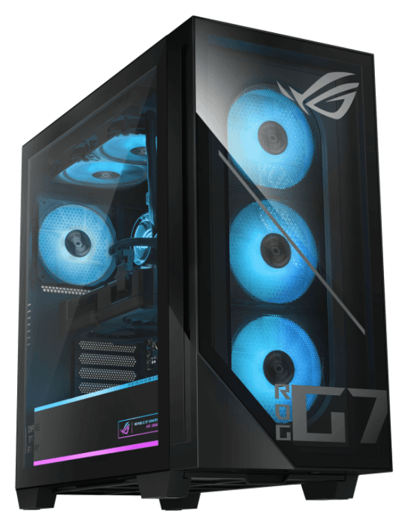 ASUS ROG G700 G700TF-7265KF0690 - Sobremesa Gaming de (Intel Core Ultra 7 265KF, 64GB RAM, 1TB SSD, NVIDIA RTX 5070 12GB, Sin Sistema Operativo) Negro