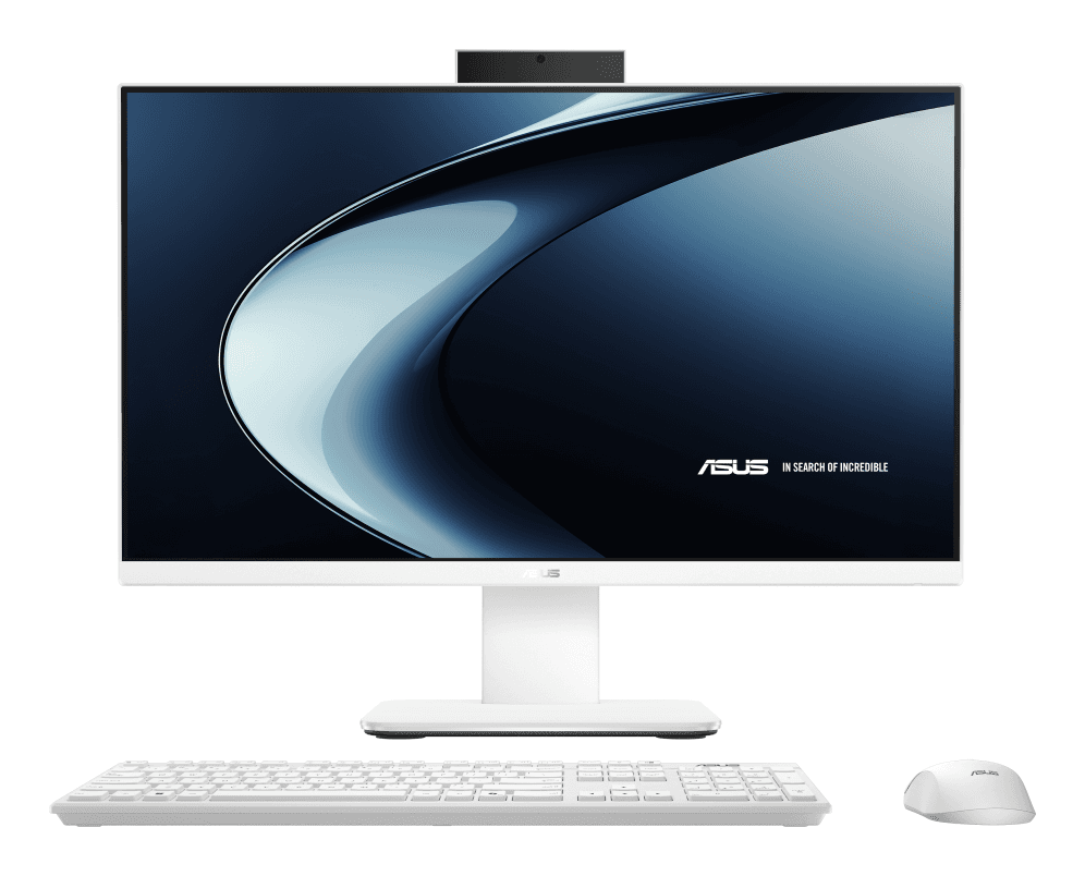 ASUS V400 AiO V440VAK-WPC0600 - Sobremesa todo en uno 23.8" Full HD (Intel Core i3-1315U, 8GB RAM, 512GB SSD, UHD Graphics, Sin Sistema Operativo) Blanco - Teclado QWERTY español