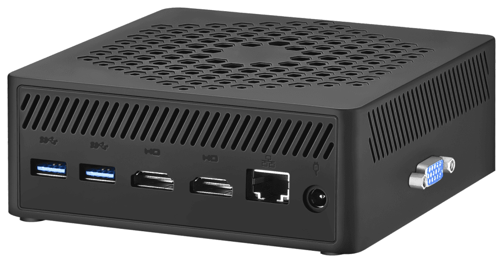 Leotec LEMPC15 PC/estación de trabajo barebone Negro