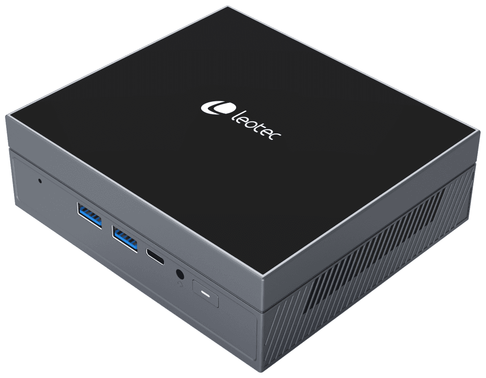 Leotec LEMPC19 PC/estación de trabajo barebone Cubo Negro N5105 2 GHz