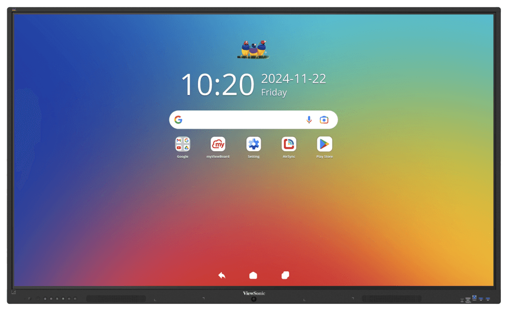 Viewsonic IFP 86IN 4K ANDROID 16 EDLA 64 pizarra blanca interactiva 2,18 m (86") 3840 x 2160 Pixeles Pantalla táctil