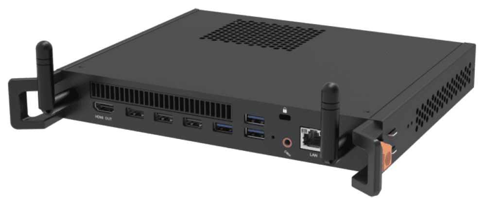 MAXHUB MT71S PCs/estación de trabajo Intel® Core™ i5 i5-12450H 16 GB DDR4-SDRAM 256 GB SSD Windows 10 IoT Mini PC Negro