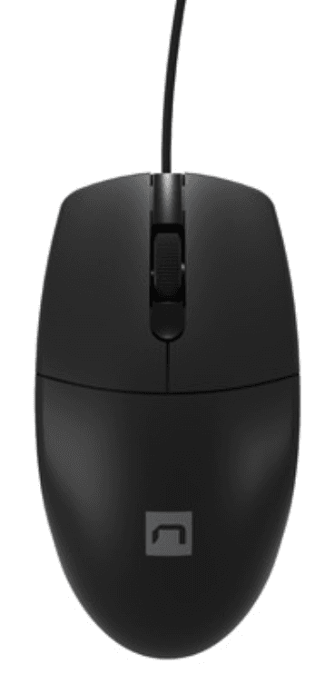 NATEC Ruff Plus ratón Oficina mano derecha USB tipo A Óptico 1200 DPI
