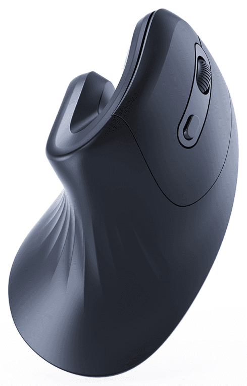 Gembird MUSW-ERGO-03 ratón Hogar mano derecha RF inalámbrico Óptico 1600 DPI