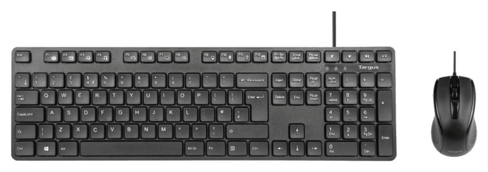 Targus AKM622ES teclado Ratón incluido Universal USB QWERTY Español Negro