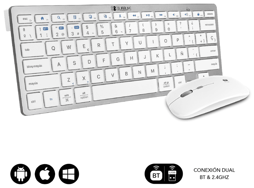 SUBBLIM SUBKBC-OCO010 teclado