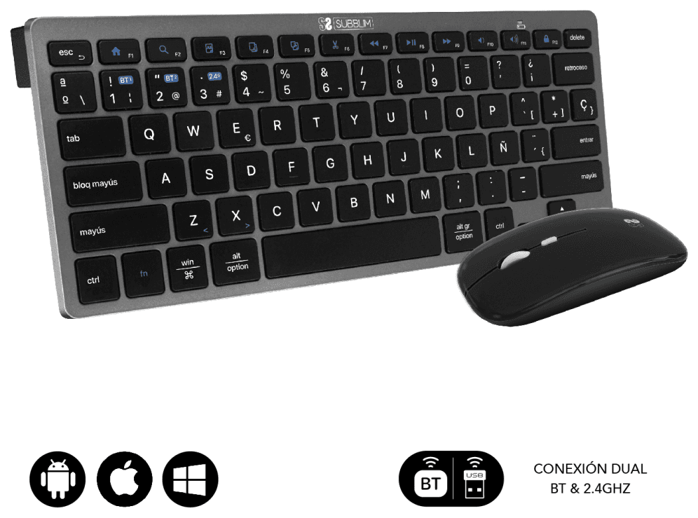 SUBBLIM SUBKBC-OCO020 teclado