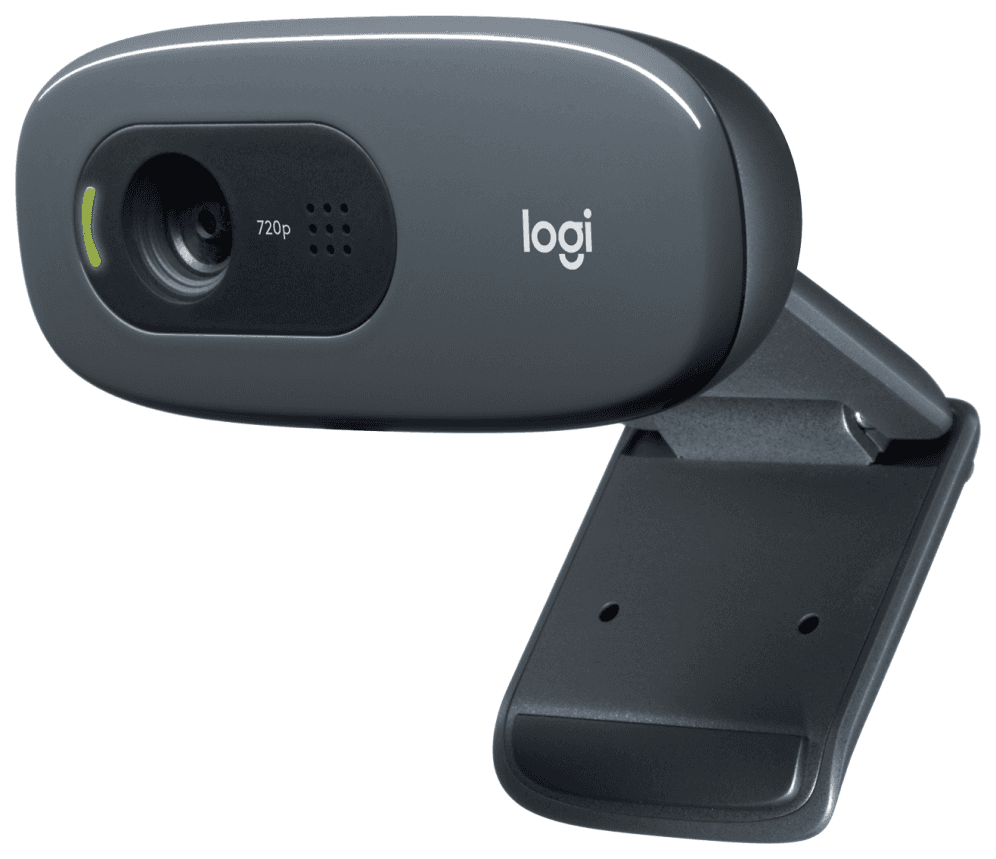 Logitech C270 HD cámara web 3 MP 1280 x 720 Pixeles USB Gris, Gris Oscuro