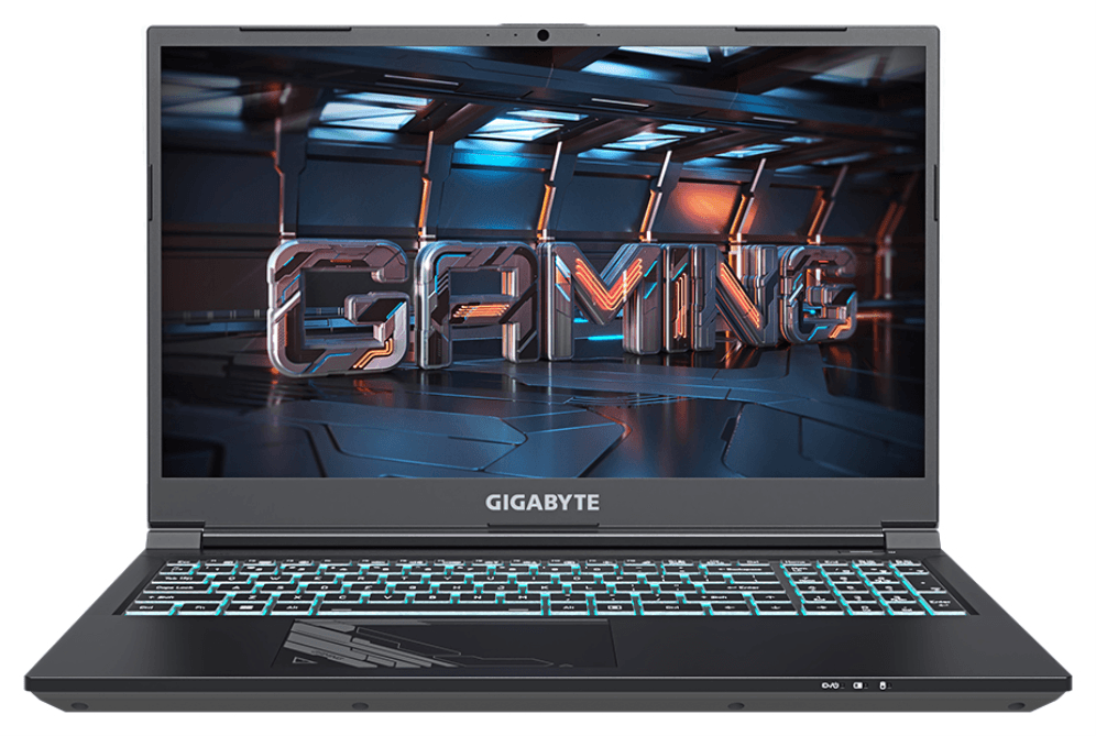 GIGABYTE G5 KF-E3ES313SD ordenador portatil Intel® Core™ i5 i5-12500H Portátil 39,6 cm (15.6") Full HD 16 GB DDR4-SDRAM 512 GB SSD NVIDIA GeForce RTX 4060 Wi-Fi 6E (802.11ax) FreeDOS Negro