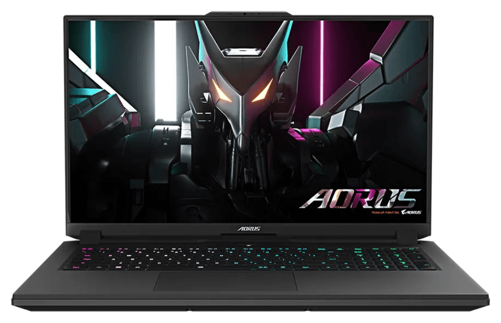 GIGABYTE AORUS 7 9KF-G3ES513SD Intel® Core™ i7 i7-12650H Portátil 43,9 cm (17.3") Full HD 16 GB DDR4-SDRAM 512 GB SSD NVIDIA GeForce RTX 4060 Wi-Fi 6E (802.11ax) Windows 11 Home Negro