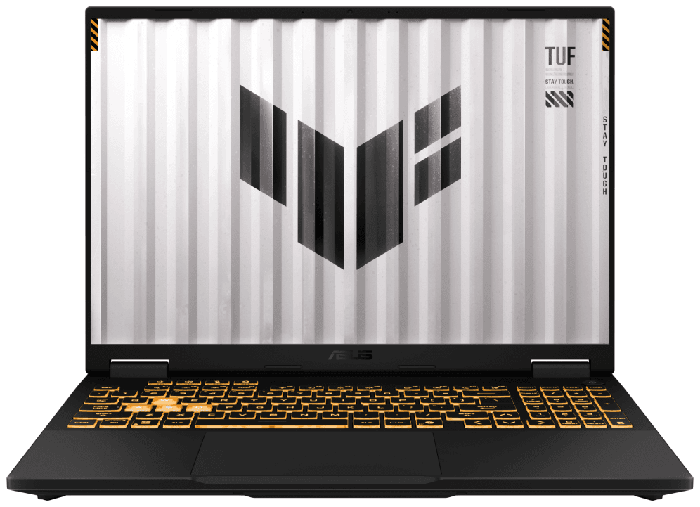 ASUS TUF Gaming F16 TUF608JPR-QT031 - Ordenador Portátil Gaming de 16" WQXGA 165Hz (Intel Core i7-14650HX, 32GB RAM, 1TB SSD, RTX 5070 8GB, Sin Sistema Operativo) Gris Jager - Teclado QWERTY español