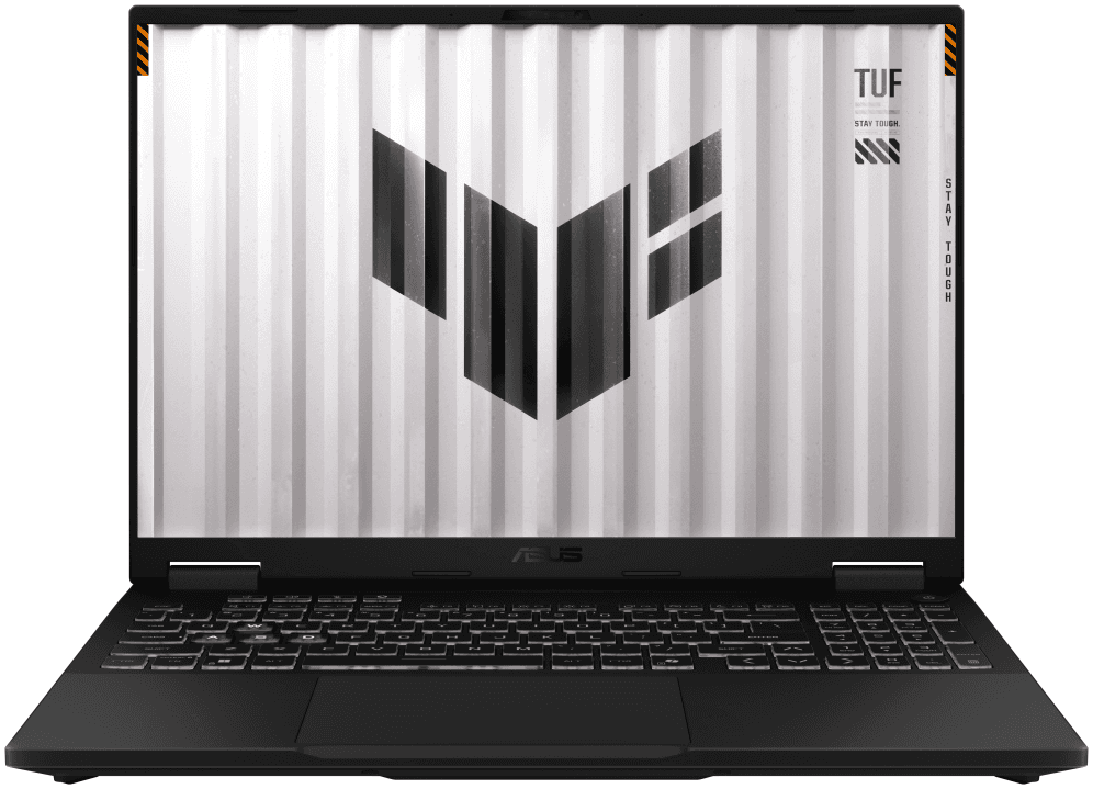 ASUS TUF Gaming F16 TUF608JPR-QT187 - Ordenador Portátil Gaming de 16" WQXGA 165Hz (Intel Core i7-14650HX, 16GB RAM, 1TB SSD, RTX 5070 8GB, Sin Sistema Operativo) Gris Jager - Teclado QWERTY español