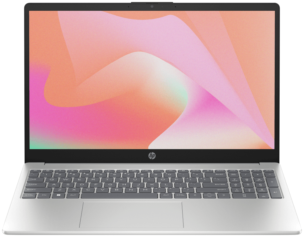 HP 15-fd0357ns Intel® Core™ i7 i7-1355U Portátil 39,6 cm (15.6") Full HD 16 GB DDR4-SDRAM 512 GB SSD Wi-Fi 6 (802.11ax) FreeDOS Plata