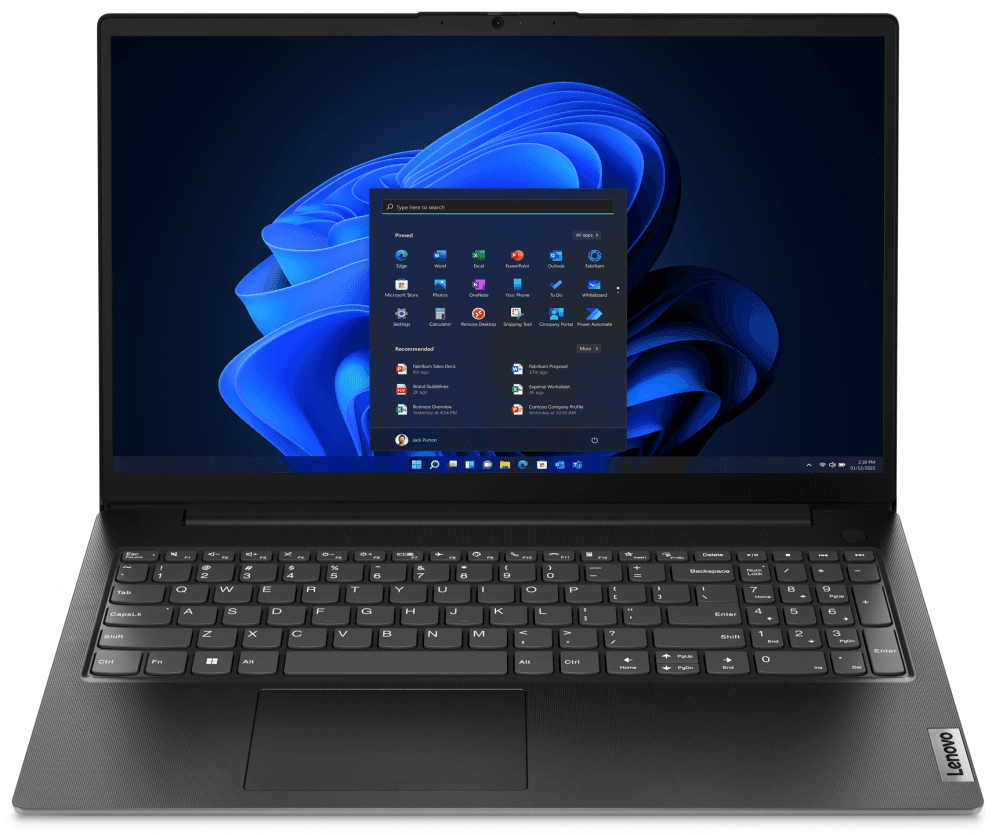 Lenovo V15 G4 AMN AMD Ryzen™ 3 7320U Portátil 39,6 cm (15.6") Full HD 8 GB LPDDR5-SDRAM 512 GB SSD Wi-Fi 6 (802.11ax) Español Negro