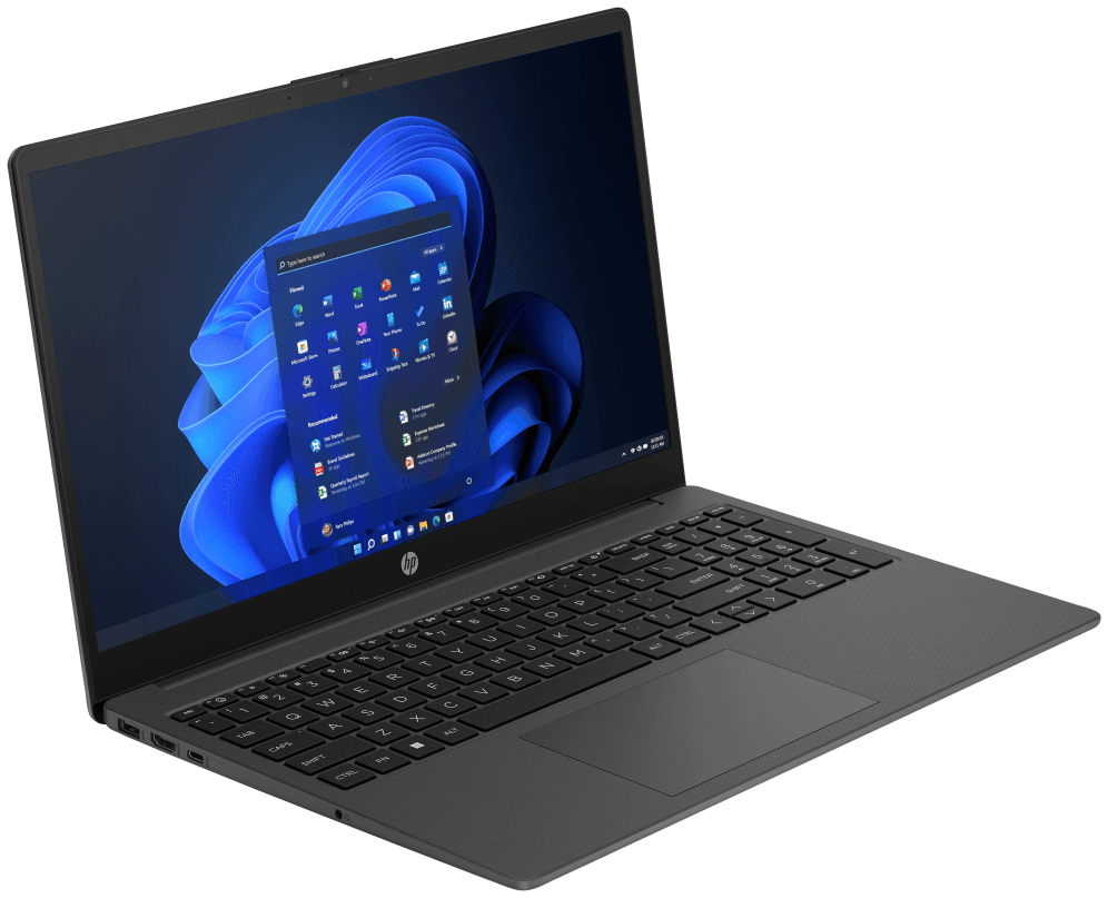 HP 255 15.6 inch G10 Notebook PC AMD Ryzen™ 3 7330U Portátil 39,6 cm (15.6") Full HD 8 GB DDR4-SDRAM 256 GB SSD Wi-Fi 6 (802.11ax) FreeDOS Negro