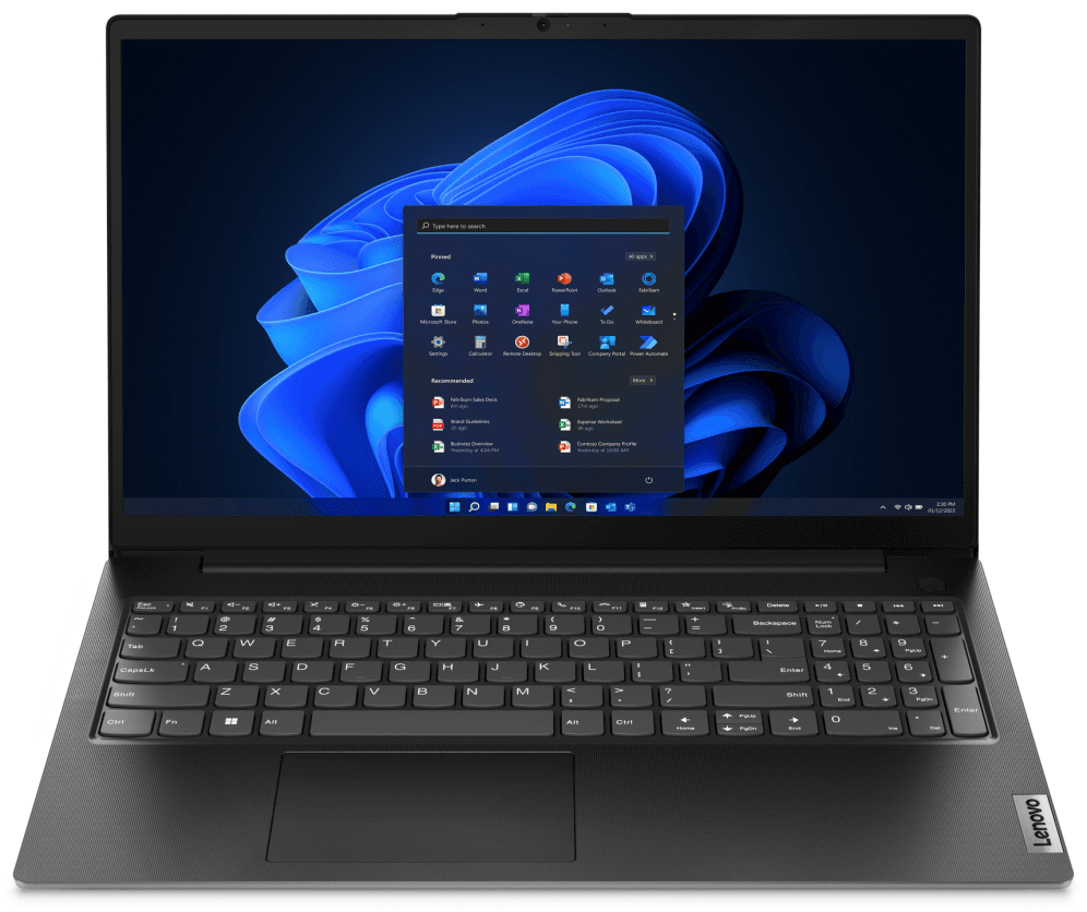 Lenovo V15 G4 AMN AMD Ryzen™ 5 7520U Portátil 39,6 cm (15.6") Full HD 16 GB LPDDR5-SDRAM 512 GB SSD Wi-Fi 6 (802.11ax) Español Negro