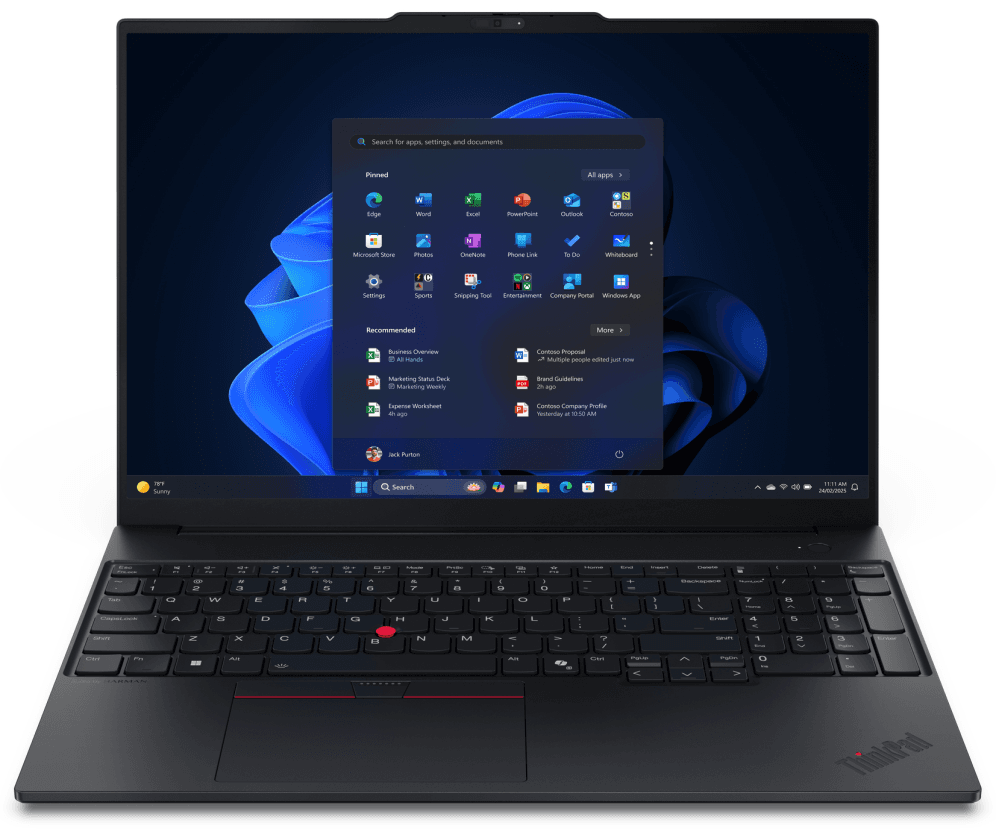 Lenovo ThinkPad E16 Gen 3 (AMD) AMD Ryzen™ 5 230 Portátil 40,6 cm (16") WUXGA 16 GB DDR5-SDRAM 512 GB SSD Wi-Fi 6 (802.11ax) Windows 11 Pro Español Negro