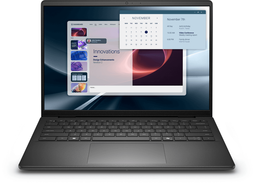 DELL Pro 14 Essential PV14255 AMD Ryzen™ 5 220 Portátil 35,6 cm (14") Full HD+ 16 GB DDR5-SDRAM 512 GB SSD Wi-Fi 6 (802.11ax) Windows 11 Pro Español Negro
