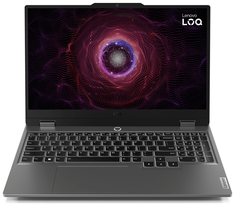 Lenovo LOQ 15ARP9 AMD Ryzen™ 7 7435HS Portátil 39,6 cm (15.6") Full HD 24 GB DDR5-SDRAM 512 GB SSD NVIDIA GeForce RTX 4050 Wi-Fi 6 (802.11ax) Español Gris