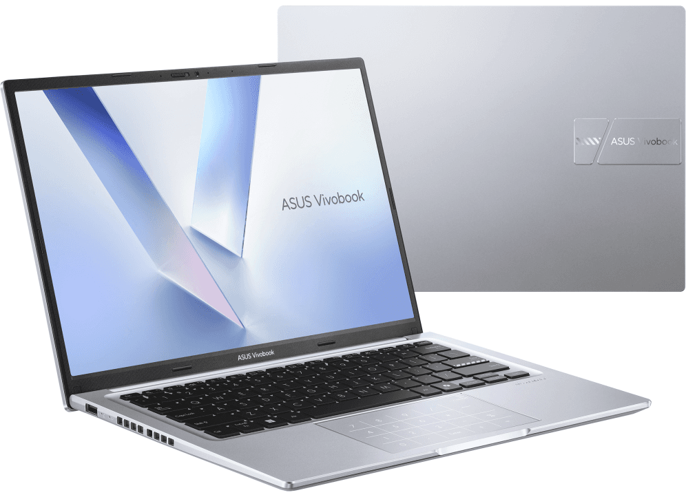 ASUS Vivobook 14 M1405NAQ-LY036W - Ordenador Portátil " WUXGA (AMD Ryzen 7 170, 16GB RAM, 512GB SSD, Radeon 680M, Windows 11 Home) Plata Fría - Teclado QWERTY español